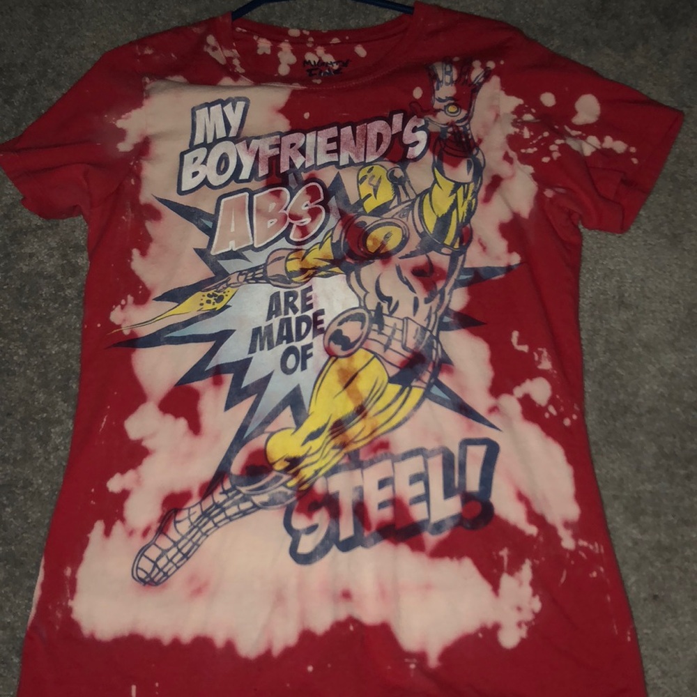 A D.I.Y bleached up shirt